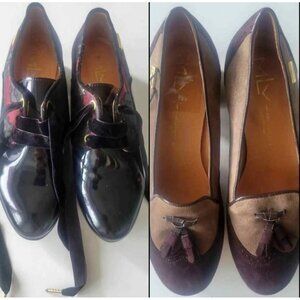 2 pairs - MLV Designer Pumps Shoes – Brand New Size 38UK 7.5–8US